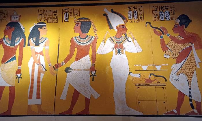 Puzzle Dans la tombe de Toutankhamon