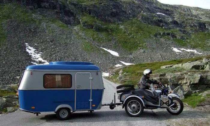 Puzzle SIDE-CAR CARAVANE