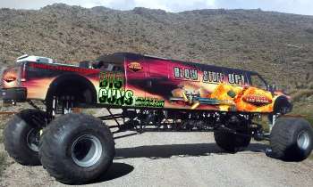 Puzzle 7868 - limousine Monster trucks