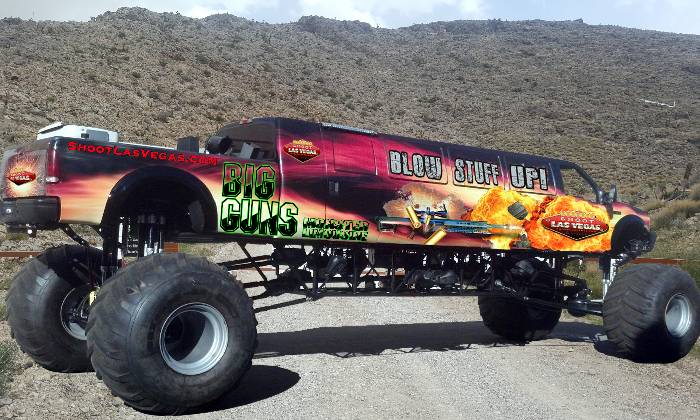 Puzzle limousine Monster trucks