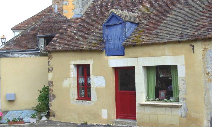 Puzzle maison polychrome