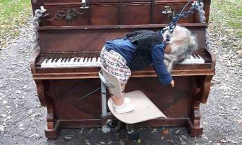 Puzzle 7163 - Halloween le piano maudit