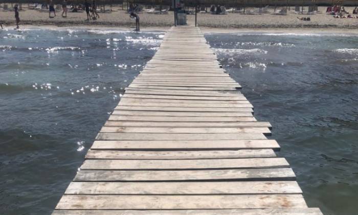 Puzzle ponton en bois