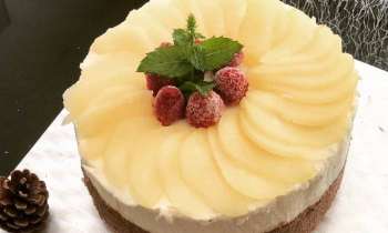 Puzzle 8535 - gateau poires et framboises