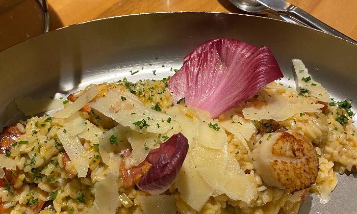 Puzzle risotto st Jacques artichaut
