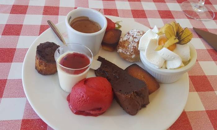 Puzzle dessert gourmand