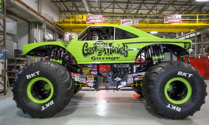 Puzzle MONSTER TRUCK GAS MONKEY