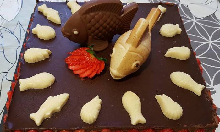 Puzzle gateau de pâques
