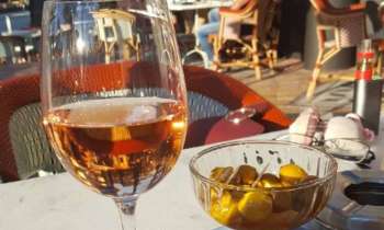 Puzzle 7567 - verre de rosé & olives