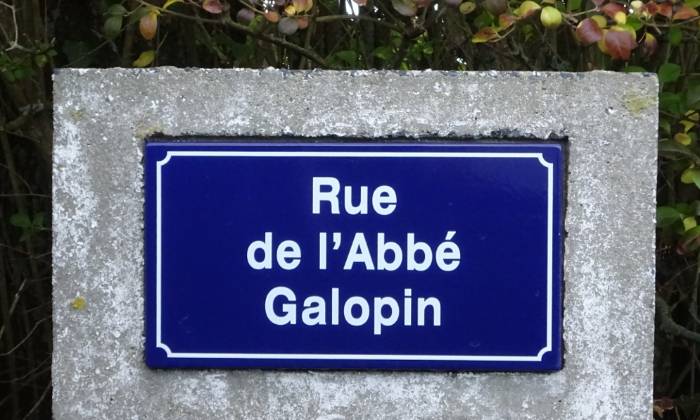 Puzzle plaque de rue