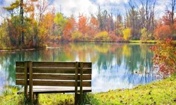 Puzzle 9754 - lac en automne