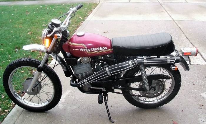 Puzzle 1974 HARLEY DAVIDSON 125SX - Véhicules & Motos - Absolu Puzzle