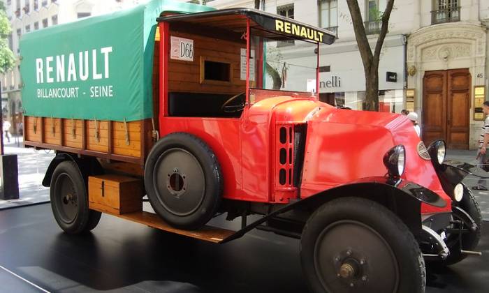 Puzzle une camionnette Renault