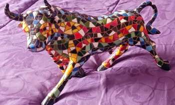 Puzzle 9940 - taureau en mosaïque