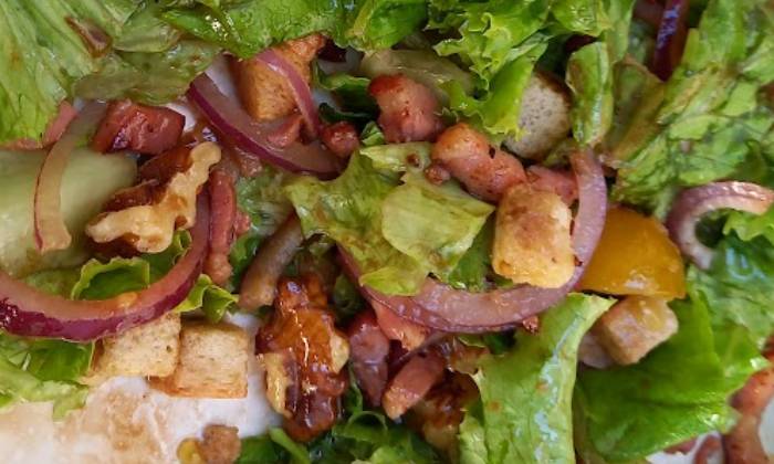 Puzzle Salade aux lardons