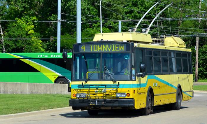 Puzzle Un trolley bus