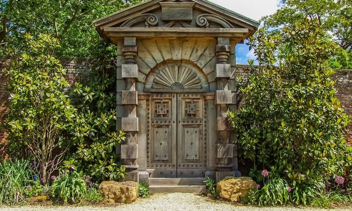 Puzzle porte de domaine