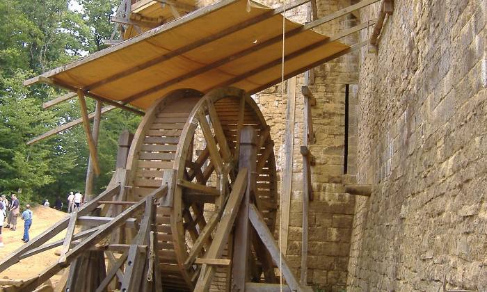 Puzzle Guédelon cage à écureuil