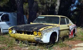 Puzzle 8278 - EPAVE FORD CAPRI