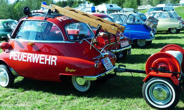Puzzle isetta pompiers - Véhicules & Motos - Absolu Puzzle