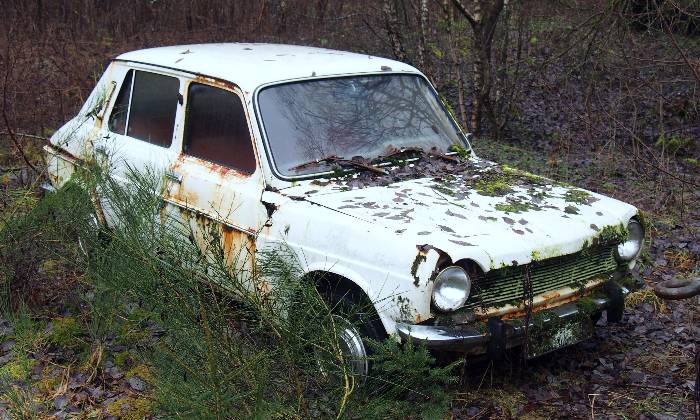 Puzzle SIMCA 1100 ABANDONNEE