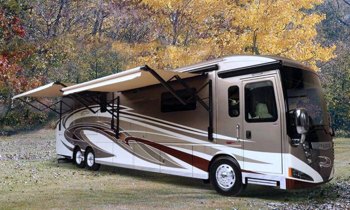 Puzzle camping car de luxe