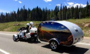 Puzzle 9306 - trike et caravane