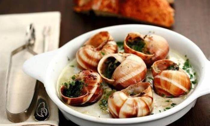 Puzzle plat d'escargots