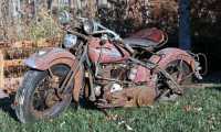 Puzzle Sortie de grange Harley