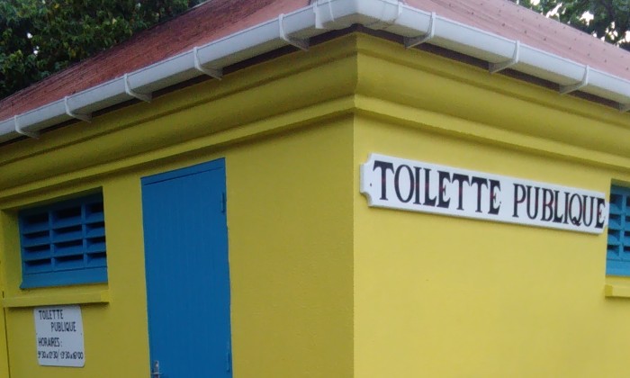 Puzzle toilette publique