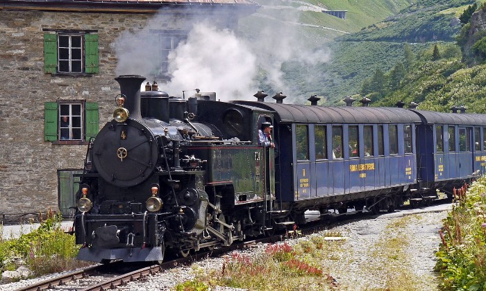 Puzzle Train à vapeur