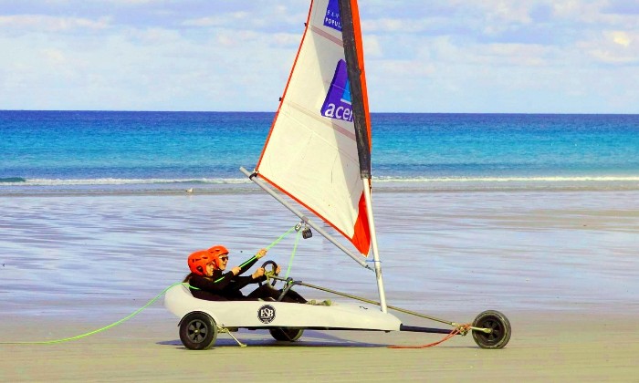 Puzzle char a voile