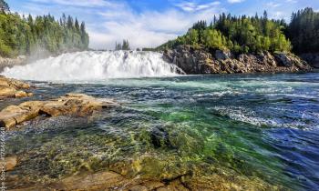 Puzzle 8564 - Chutes de Laksforsen