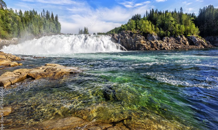 Puzzle Chutes de Laksforsen