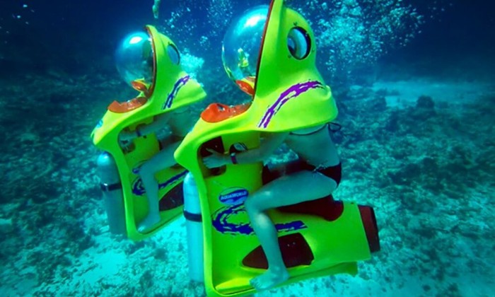 Puzzle Scooter sous marin
