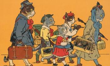 Puzzle 8516 - Les minets en vacances 1920