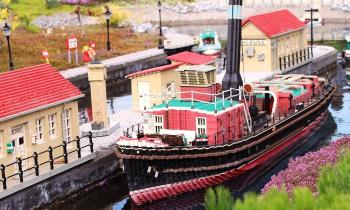 Puzzle 10160 - Bateau à Legoland