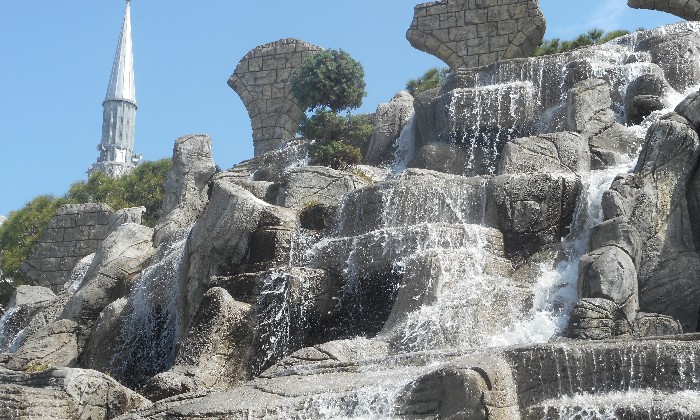 Puzzle Cascade artificielle
