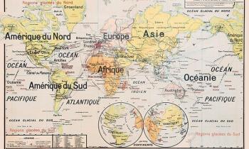 Puzzle 10082 - Mappe monde