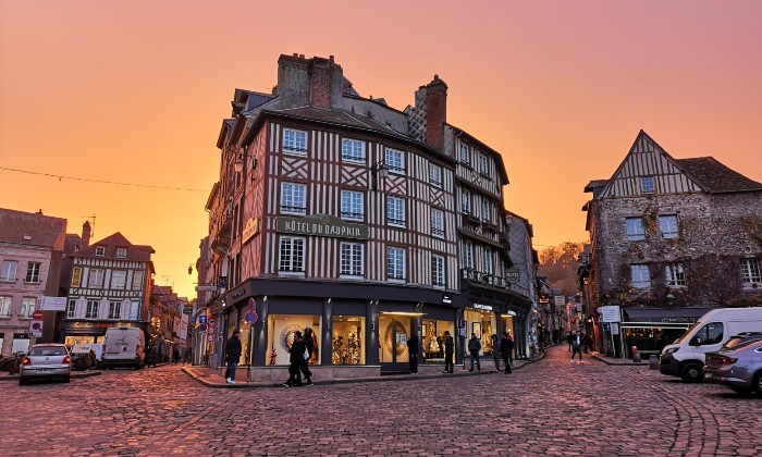 Puzzle Coucher de soleil sur Honfleur - Villes & Monuments - Absolu Puzzle