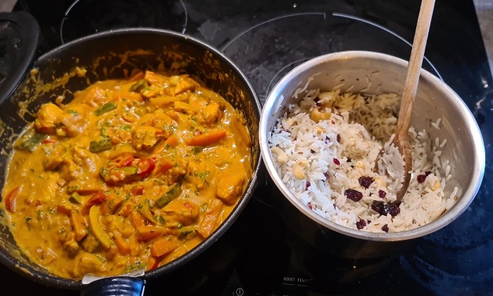 Puzzle Poulet au cury