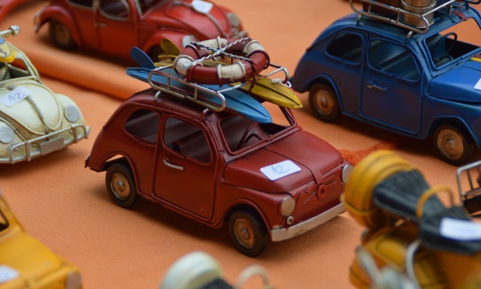 Puzzle voitures miniatures