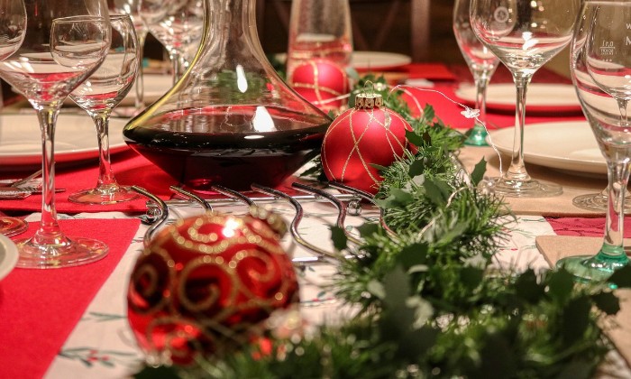 Puzzle table de Noël