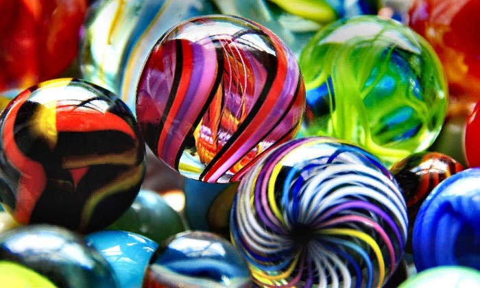 Puzzle billes de verres