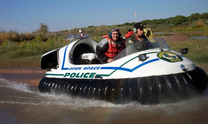 Puzzle Aéroglisseur Police
