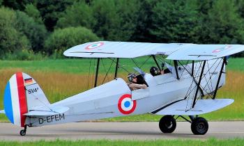 Puzzle 12617 - Avion biplan très vintage