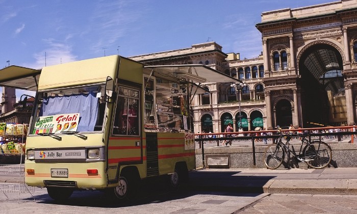 Puzzle Food truck à Milan
