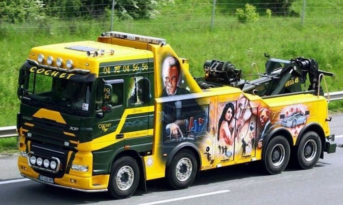 Puzzle DÉPANNEUSE DAF XF