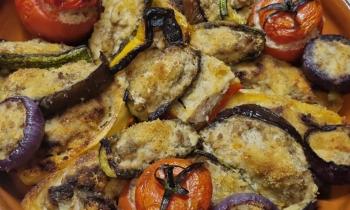 Puzzle 12800 - Aubergines et tomates roties
