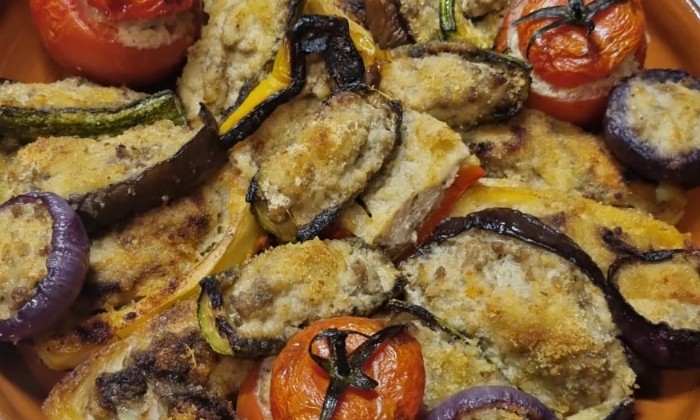 Puzzle Aubergines et tomates roties